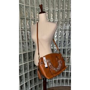 Dooney & Bourke Leather Domed Satchel